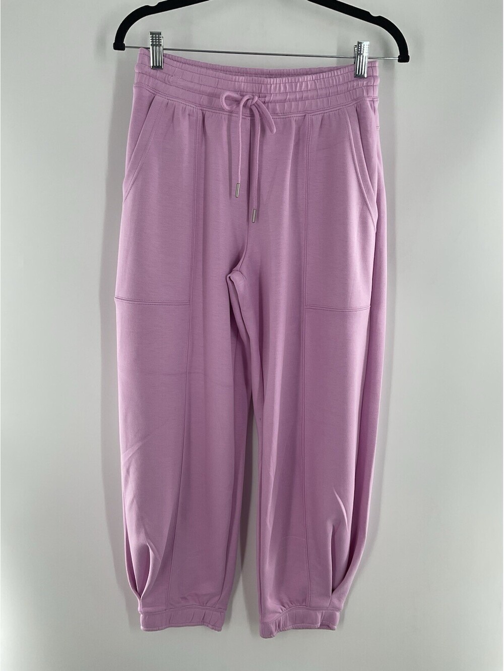 Scoop Women’s XS Scuba Barrel Pant Cotton Rose Sweat Pants Pockets NWT 003
